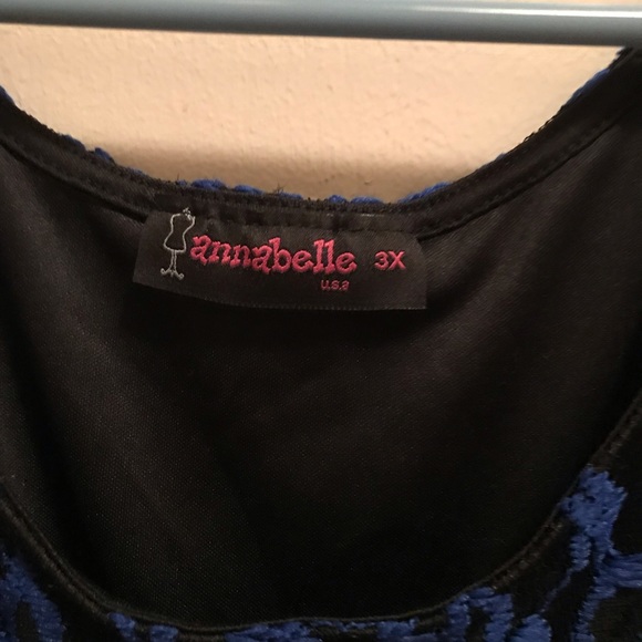 Dress with Blue lace - Picture 2 of 2